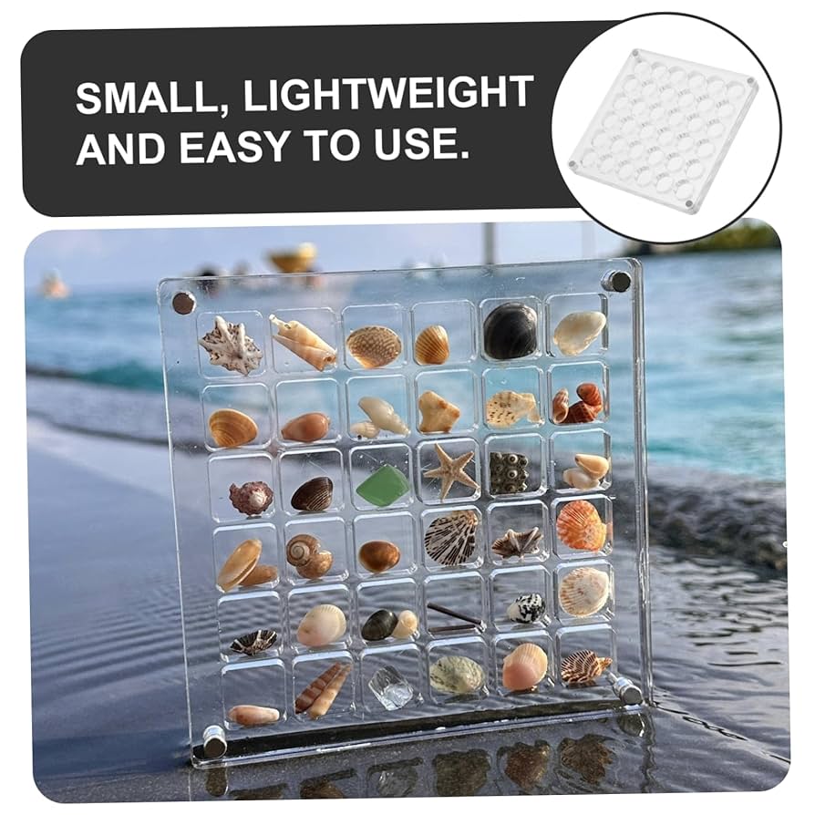 Amazon｜COHEALI 岩石コレクション展示ケース アクリル収納